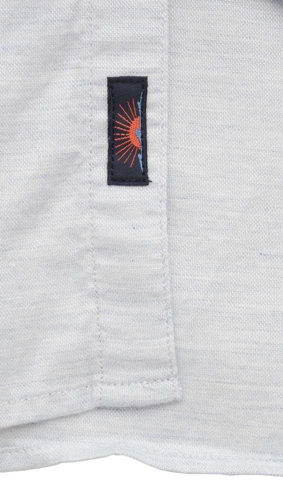 FAHERTY BRAND (�ե���ƥ� �֥���) ���å����ե����� �ܥ�������� Ⱦµ����� ���ߤ� �֥롼 ���ȥ�å� ��� Stretch Oxford Shirt Heather Blue