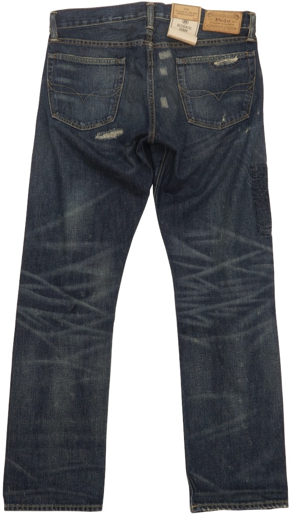 (���ե������) Ralph Lauren Varick ����� ���ȥ졼�� ������ ���᡼�� ��ڥ��ù� �ǥ˥� ��� Slim Jean