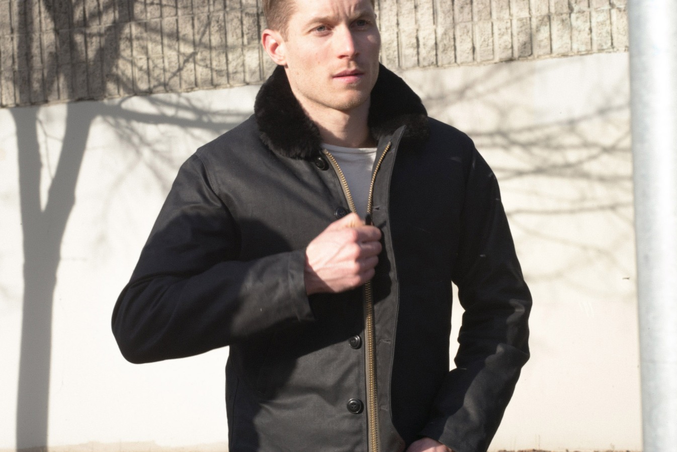 Dehen 1920(�ǡ��إ�) N-1 �ǥå� ���㥱�å� �֥�å� ��� Black ����ꥫ�� Deck Jacket