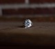 LHN Jewelry(���륨�������� ���奨�꡼) �ϥ�ɥᥤ�� Rose Signet ������ ��� �Х� ����С� ��� ��˥��å��� Silver Ring