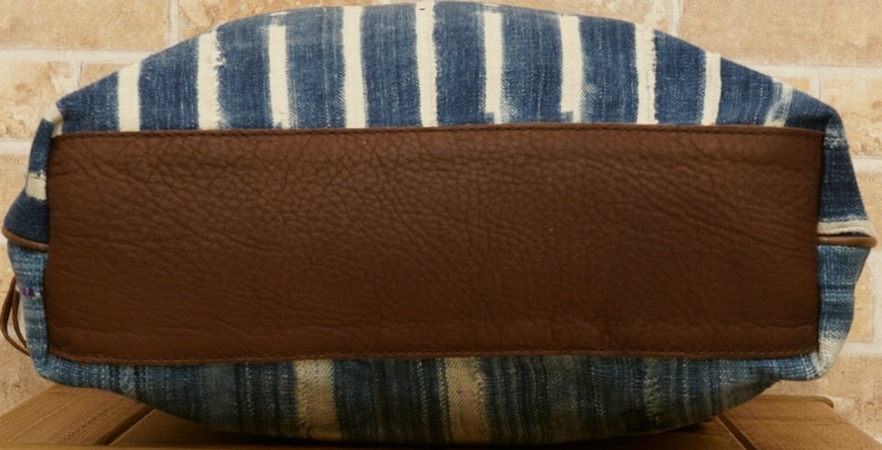 (Will Leather Goods) ������ �쥶�����å� ���եꥫ�� ����ǥ��� �ȡ��� �Хå� No.3 ���ƥå� Indigo North South Tote