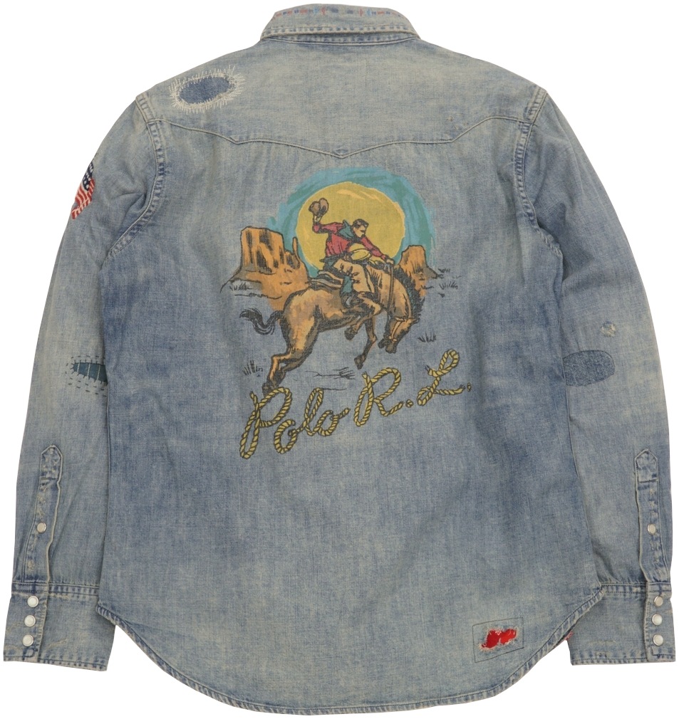 (���ե������) Ralph Lauren ������ ��ߥƥåɥ��ǥ������ �ͥ��ƥ��� ��ڥ� & ���ƥå� �ǥ˥� ���������� ����� ���
