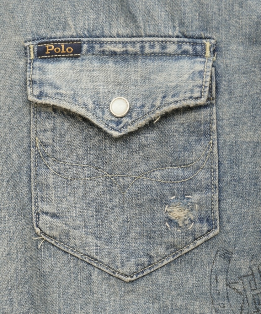 (���ե������) Ralph Lauren ������ ��ߥƥåɥ��ǥ������ �ͥ��ƥ��� ��ڥ� & ���ƥå� �ǥ˥� ���������� ����� ���