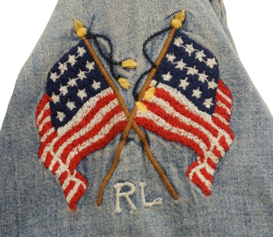 (���ե������) Ralph Lauren ������ ��ߥƥåɥ��ǥ������ �ͥ��ƥ��� ��ڥ� & ���ƥå� �ǥ˥� ���������� ����� ���