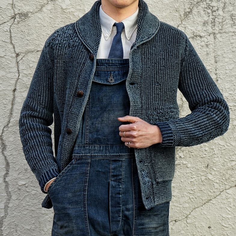 �ڰ��������ʡ�(���֥륢���륨��) RRL �ϥ�ɥᥤ�� ����ǥ������� �ɥå��� �ͥ����� �����ꥢ�� Handmade Indigo Tie