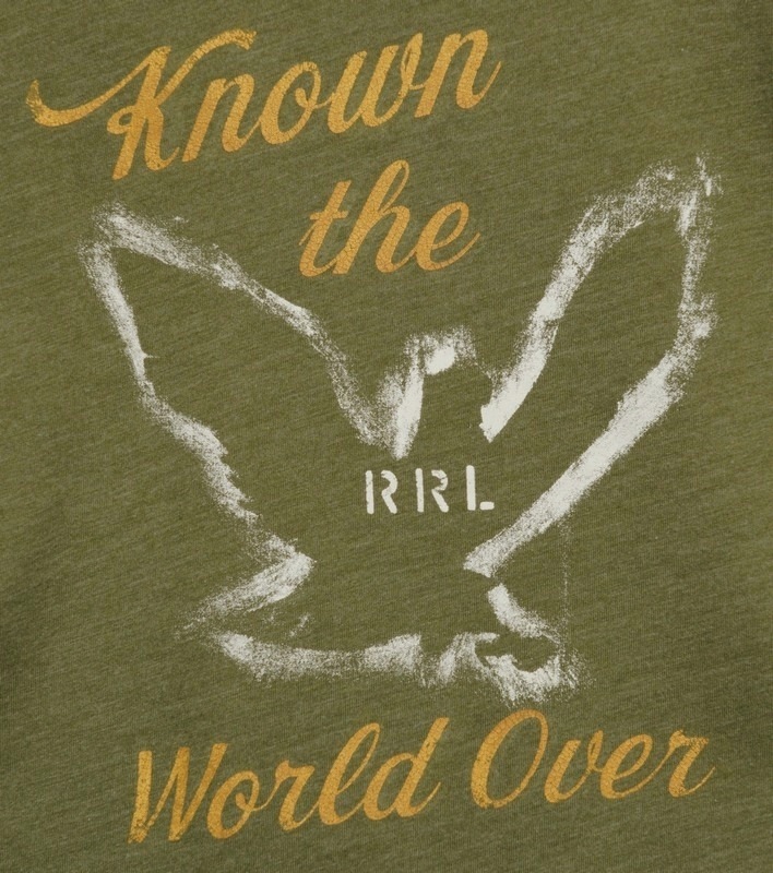 (֥륢륨) RRL åȥ 㡼 Хåץ T ꡼  Graphic Tshirt Olive