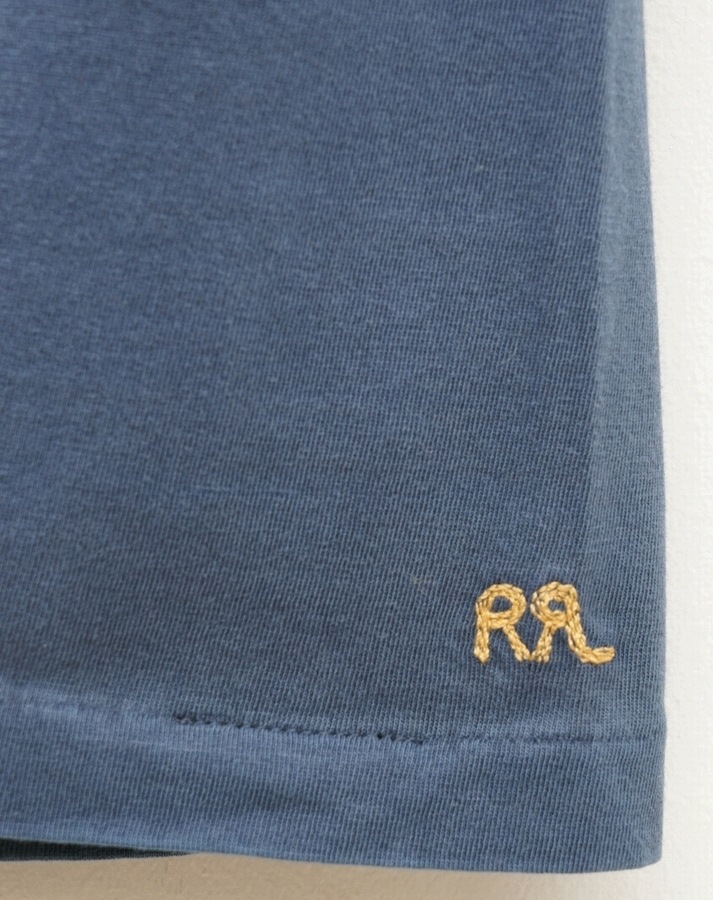 (֥륢륨) RRL 롼ͥå ԥ ɽ  å ֥롼 Crewneck Tshirt Blue
