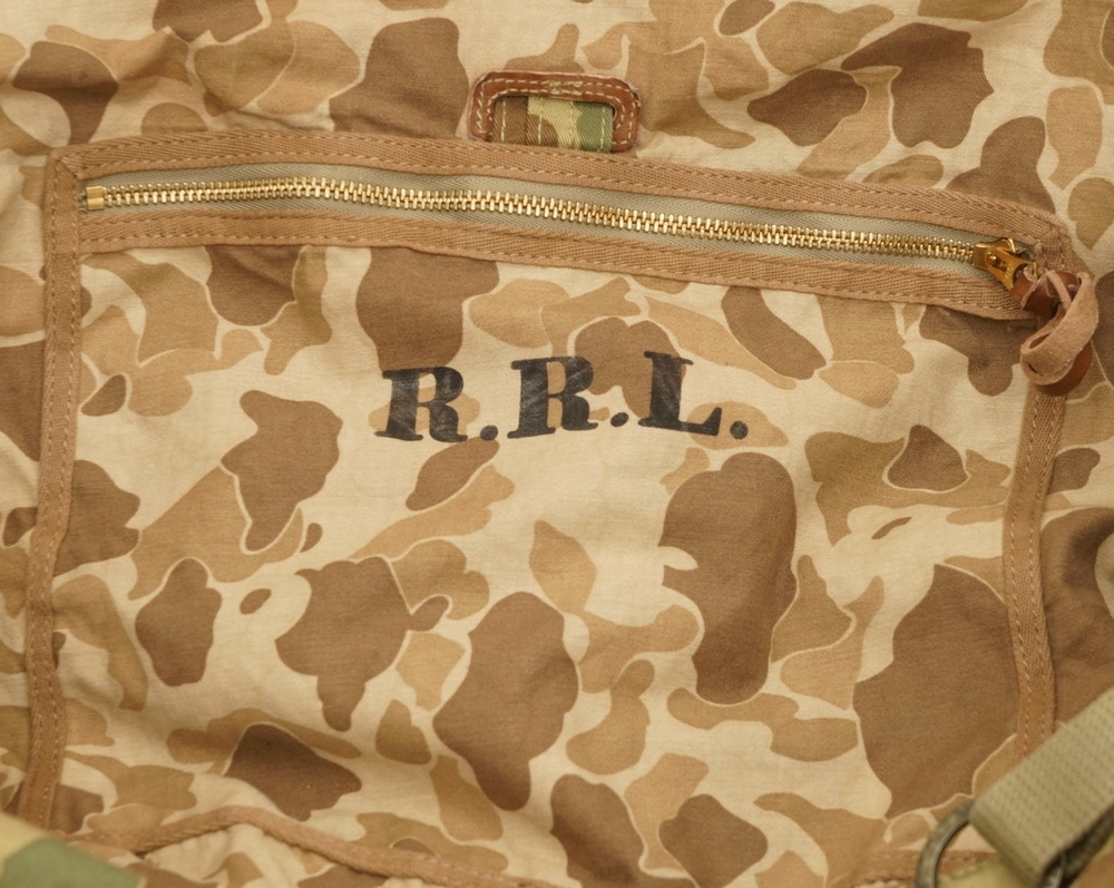 (���֥륢���륨��) RRL ��� �˥塼���ܡ��� �������� �Хå� ����ե� Newsboy Bag Camo