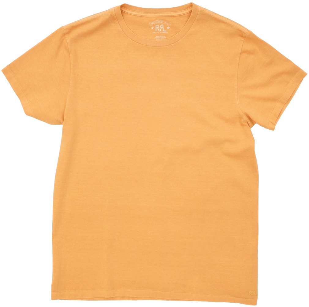 【RRL】ガーメントダイドクルーネックTシャツ ダブルアールエル) RRL ガーメント ダイド クルーネックTシャツ
