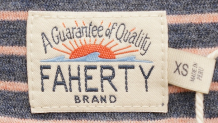 FAHERTY BRAND (�ե���ƥ� �֥���) ����ǥ��� �ܡ����� �ݥ��å� T����� �ͥ��ӡ� x ������� ���