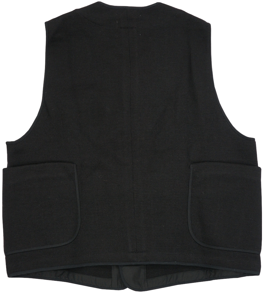 Dehen 1920(�ǡ��إ�) ������ �桼�ƥ���ƥ� �٥��� �֥�å� ��� Knit Utility Vest Black