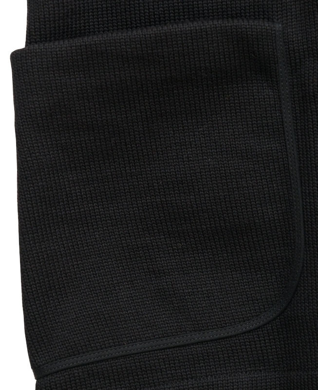 Dehen 1920(�ǡ��إ�) ������ �桼�ƥ���ƥ� �٥��� �֥�å� ��� Knit Utility Vest Black