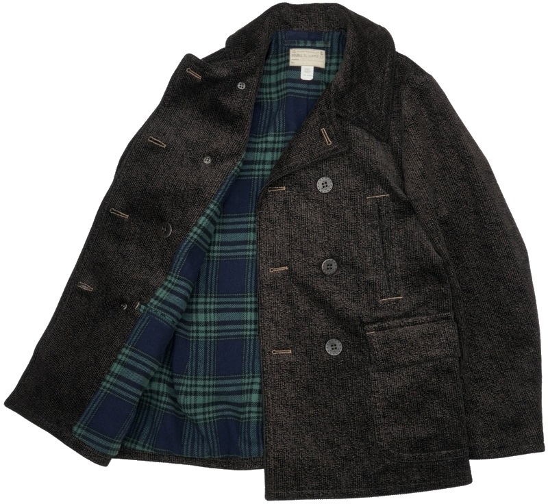 (֥륢륨) RRL Wolston ǥ ԡ 㥱å  ֥饦 Corduroy Peacoat