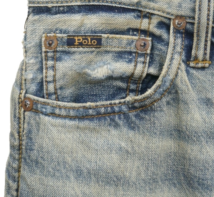 (���ե������) Ralph Lauren Sullivan ����� ���ȥ졼�� ������ ��ڥ��ù� �ǥ˥� ��� Slim Jean