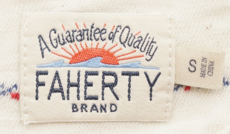 FAHERTY BRAND (�ե���ƥ� �֥���) �ɽ� �ܡ����� �ݥ��å� T����� ���꡼�� ���