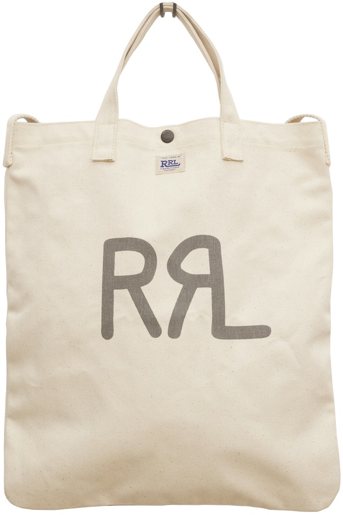 ������ (���֥륢���륨��) RRL �����ǥå� �����Х� �ޡ����å� �ȡ��� �ʥ����� No.1 Canvas Market Tote Natural
