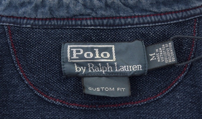 (���ե������) Ralph Lauren ����ǥ��� ���� �ӥå��ݥˡ� �ɽ� Ⱦµ �ݥ������ �᥿��ܥ���