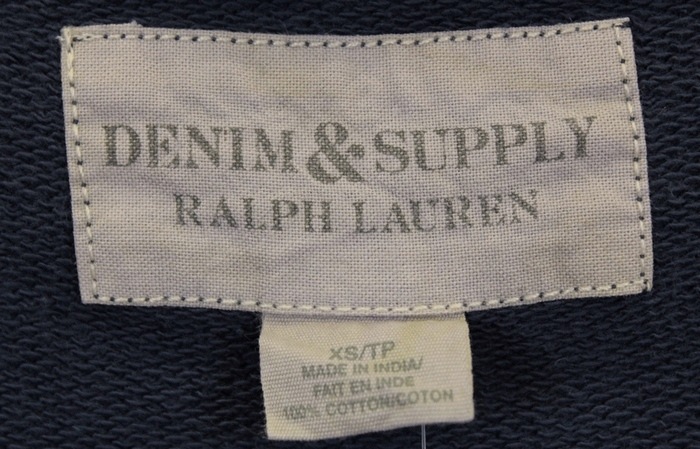 ���ե������ Denim&Supply �ǥ˥�����ץ饤 �������� �� ���� ����֥�� ����ե��å� �ա��ǥ� �ѡ��� XS