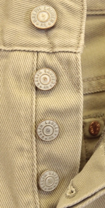 (֥륢륨) RRL եå 顼  Faded Khaki Slim fit Jean 30