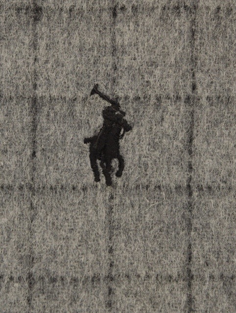 (���ե������) Ralph Lauren �ԥ󥹥ȥ饤�� �� ���֥�ե����� �� �������� �����ꥢ�� �ޥե顼 �إ��� pinstriped double-faced scarf