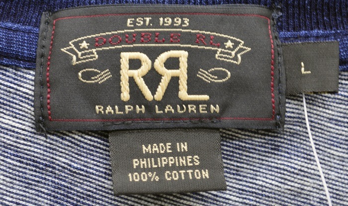 (֥륢륨) RRL ǥ  T  Indigo-Dyed T-shirt
