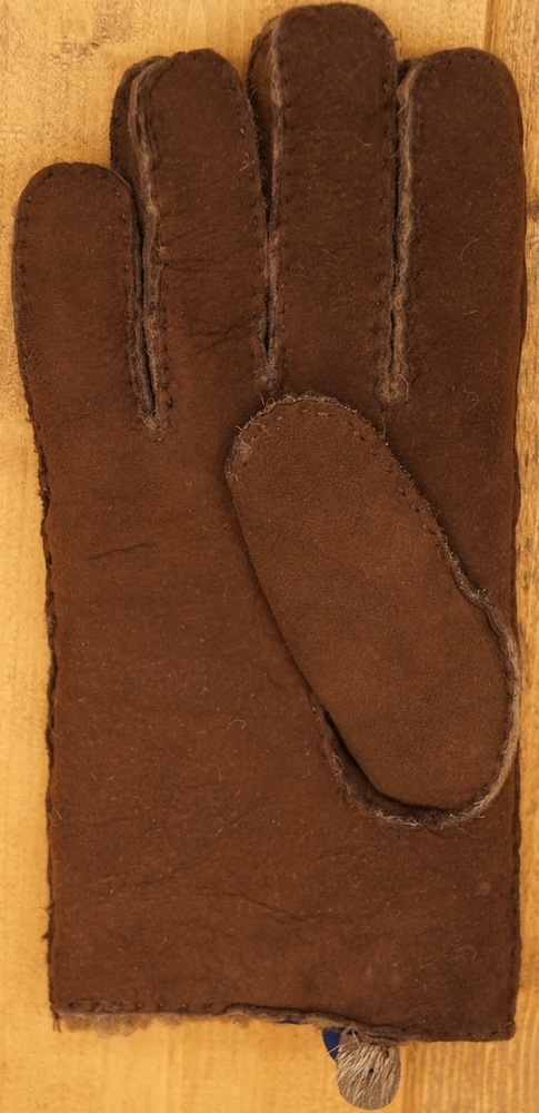 (���ե������) Ralph Lauren ���㡼��� ���������� �쥶�� �������� Shearling Gloves