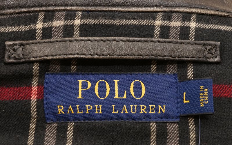 (���ե������) Ralph Lauren �쥶�� �⡼������������ ���㥱�å� L Leather Mortorcycle Jacket