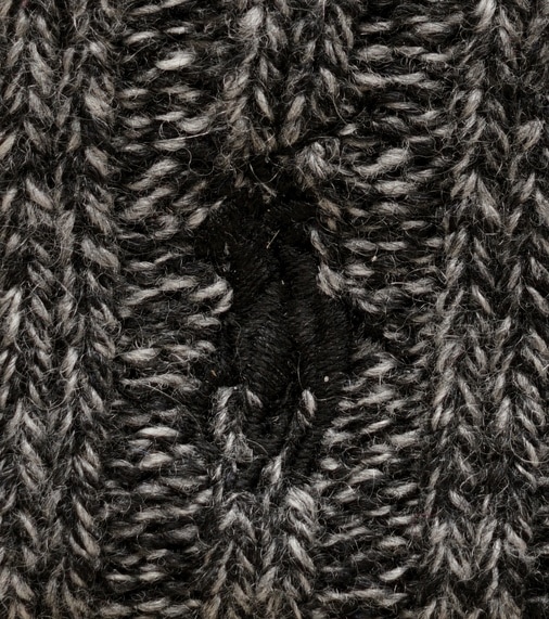 (���ե������) Ralph Lauren �ǹ�� �����ߥ� �֥��� �˥åȥ���å� ���ߤꥰ�졼 Lightweight Cashmere Blend Hat