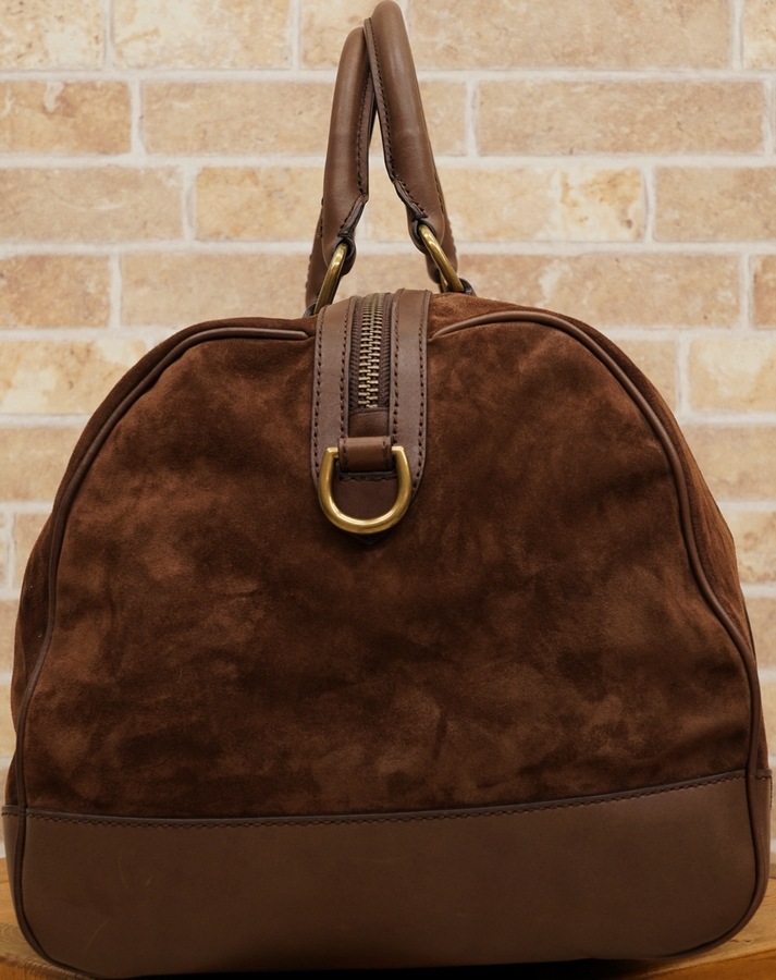 (���ե������) Ralph Lauren �����ꥢ�� ���������� ���åե�Хå� ��� Suede Duffel Bag