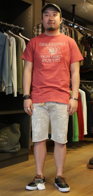 ���� DENIM&SUPPLY �ǥ˥�&���ץ饤 �ȡ����� �ץ���T�����