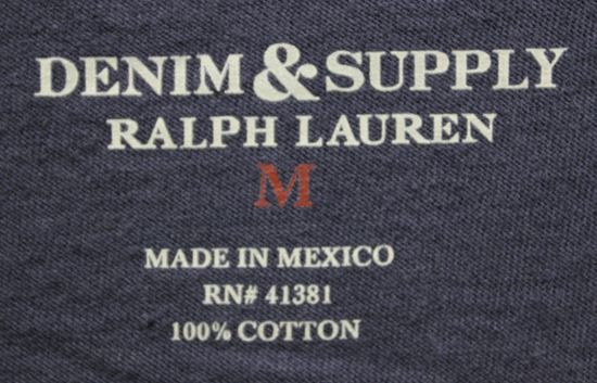 ���� DENIM&SUPPLY �ǥ˥�&���ץ饤 ���󥫡� ���륨�å� �ץ��� �ԥ����