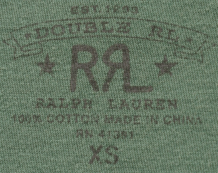 (֥륢륨) RRL 롼ͥå ԥ ɽ  եǥ ꡼ Crewneck Tshirt Faded Green