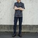 FAHERTY BRAND (�ե���ƥ� �֥���) �֥�å�����ǥ��� Ⱦµ ����� ��� Indigo Fleck Black