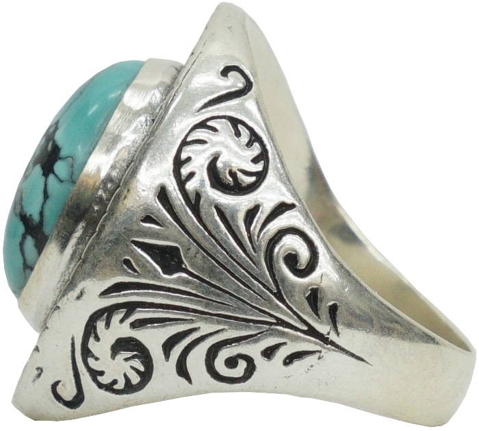 LHN Jewelry(���륨�������� ���奨�꡼) �ϥ�ɥᥤ�� Amor Signet ��� ����С� x ���������� �ƹ��� ��� silver ring