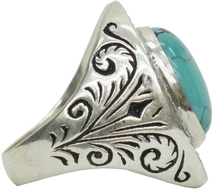 LHN Jewelry(���륨�������� ���奨�꡼) �ϥ�ɥᥤ�� Amor Signet ��� ����С� x ���������� �ƹ��� ��� silver ring