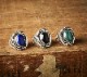 LHN Jewelry(���륨�������� ���奨�꡼) �ƹ��� �ϥ�ɥᥤ�� Byron ��� ��� x ��ԥ� ��� ��˥��å��� Brass Lapis ring