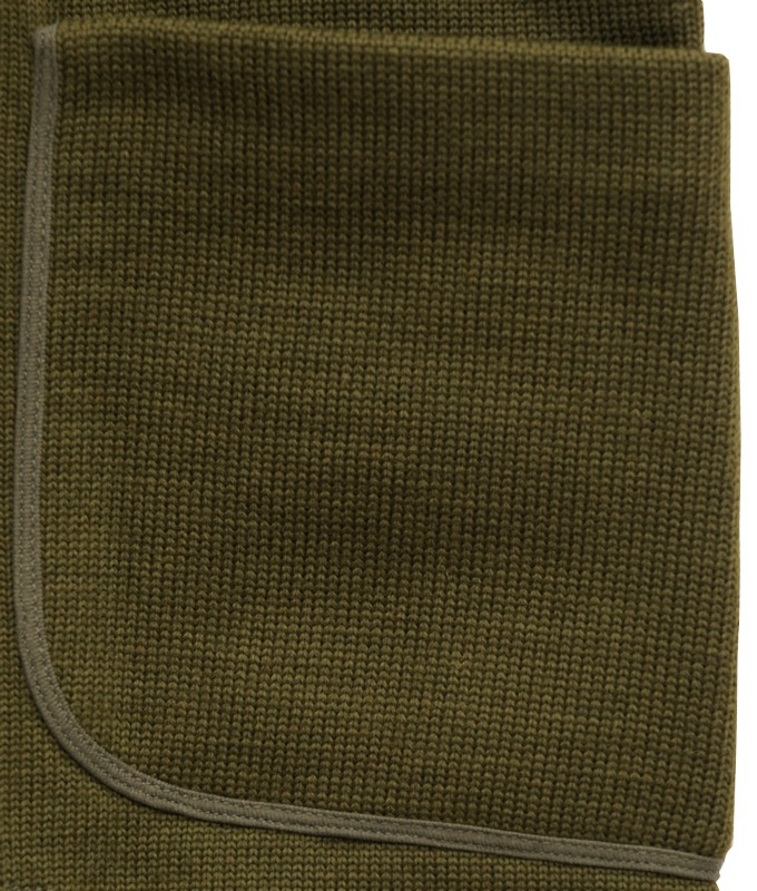 Dehen 1920(�ǡ��إ�) ������ �桼�ƥ���ƥ� �٥��� ���꡼�� ��� Knit Utility Vest Olive