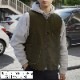Dehen 1920(�ǡ��إ�) ������ �桼�ƥ���ƥ� �٥��� ���꡼�� ��� Knit Utility Vest Olive