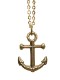 LHN Jewelry(���륨�������� ���奨�꡼) ����ꥫ�� ���󥫡� �ͥå��쥹 �ϥ�ɥᥤ�� Anchor Neckless ��� ��˥��å��� �ץ쥼��� ��� Brass