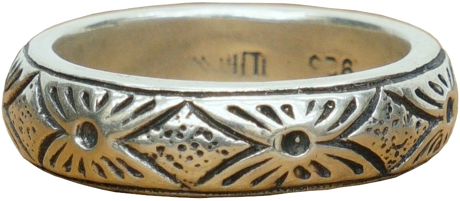 LHN Jewelry(���륨�������� ���奨�꡼) �ϥ�ɥᥤ�� Yates ��� ��������󥰥���С� ����ꥫ�� ��� silver ring