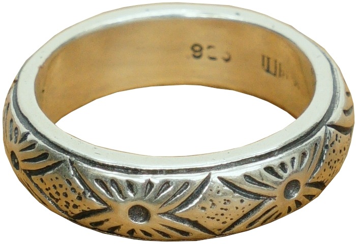 LHN Jewelry(���륨�������� ���奨�꡼) �ϥ�ɥᥤ�� Yates ��� ��������󥰥���С� ����ꥫ�� ��� silver ring