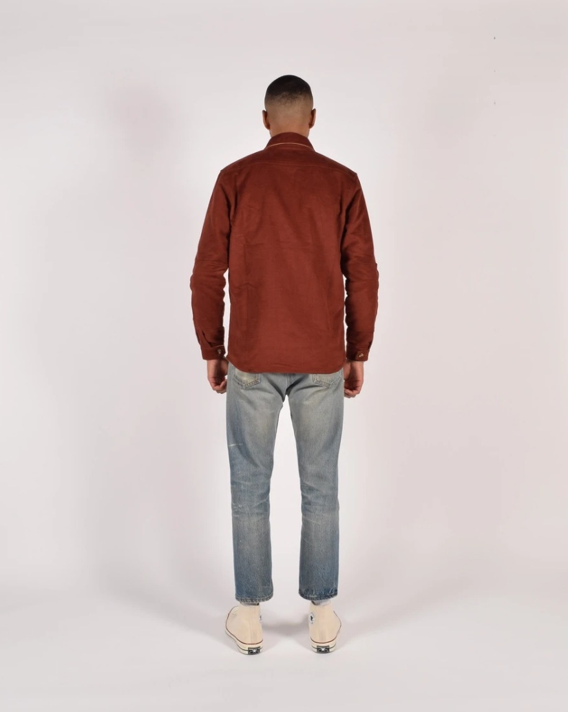 Dehen 1920(�ǡ��إ�) �⡼�륹���� �����С������ ���� ��� Crissman Overshirt Tobbaco