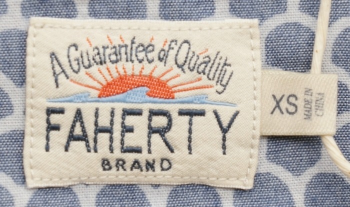 FAHERTY BRAND (�ե���ƥ� �֥���) �������� �ե��å��她������ Ⱦµ ����� ����ǥ��� ���