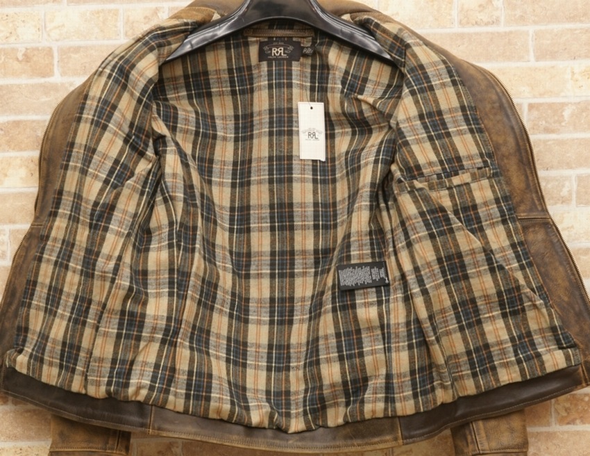 (֥륢륨) RRL 쥶 ˥塼ܡ 㥱å  Leather Newsboy Jacket