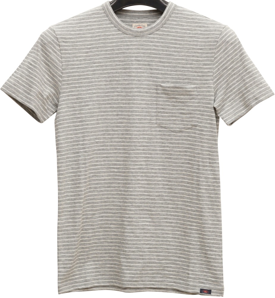 FAHERTY BRAND (�ե���ƥ� �֥���) Bleecker �ܡ����� �ݥ��å� T����� ���졼 ���