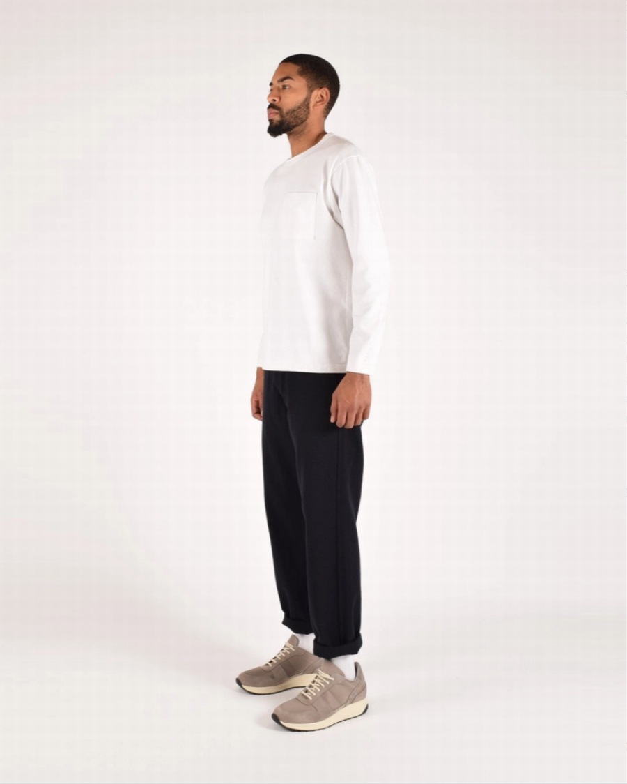 Dehen 1920(�ǡ��إ�) ����ꥫ�� �إӡ� �ǥ塼�ƥ��� �ݥ��å� ���� T����� �ۥ磻�� ��� eavy Duty Long Sleeve Tee