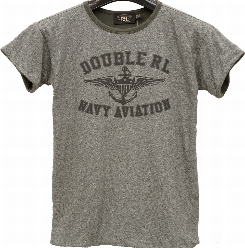 (֥륢륨) RRL С֥ åȥ T 졼  Cotton Jersey Tshirt Gentian Blue