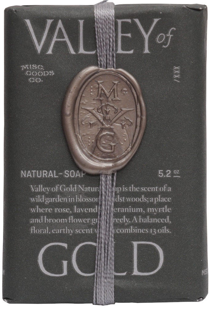 Misc. Goods Co. Valley of Gold �ʥ����� ������ Natural Soap ����ꥫ�� �ѥ�٥�ե꡼ �ӡ�����ե��ɥ꡼