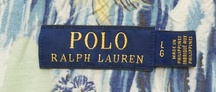 (���ե������) Ralph Lauren �ϥ磻���� �����ϥ���� ��� Hawaiian Shirt