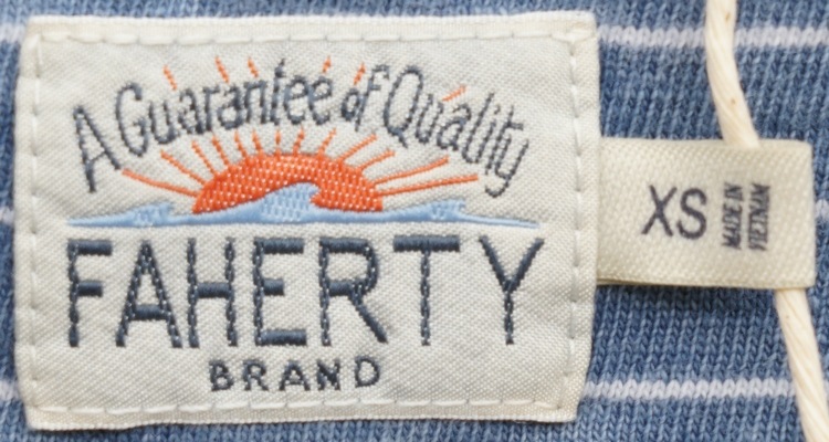 FAHERTY BRAND (�ե���ƥ� �֥���) �������� �ܡ����� �ݥ��å� T����� �ߥǥ����।��ǥ��� ���